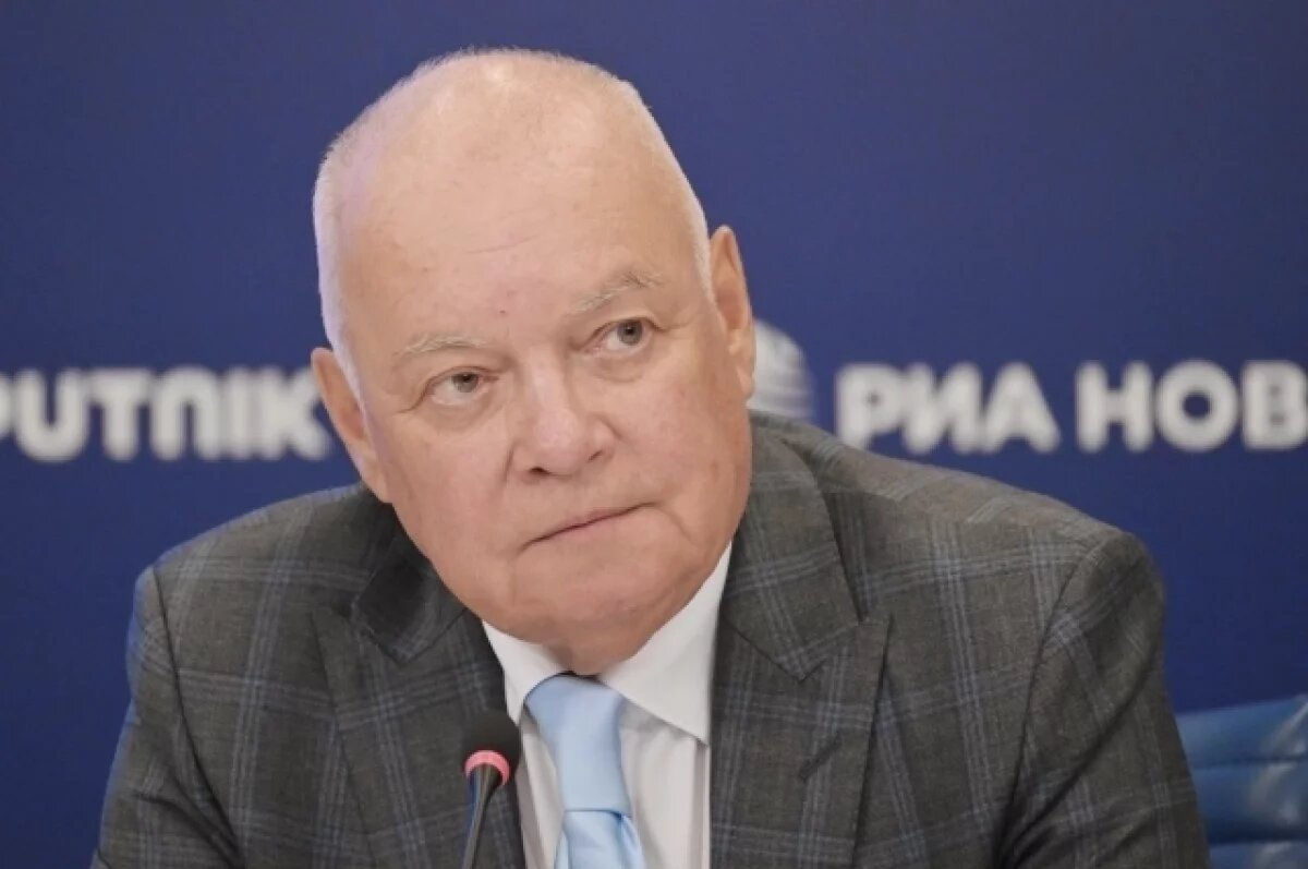    США внесли в санкционный список Дмитрия Киселева и «Россию сегодня»