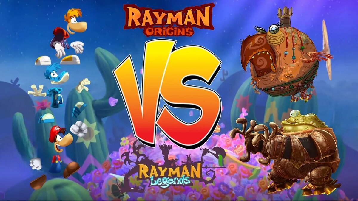 3 Rayman - All Flying Bosses