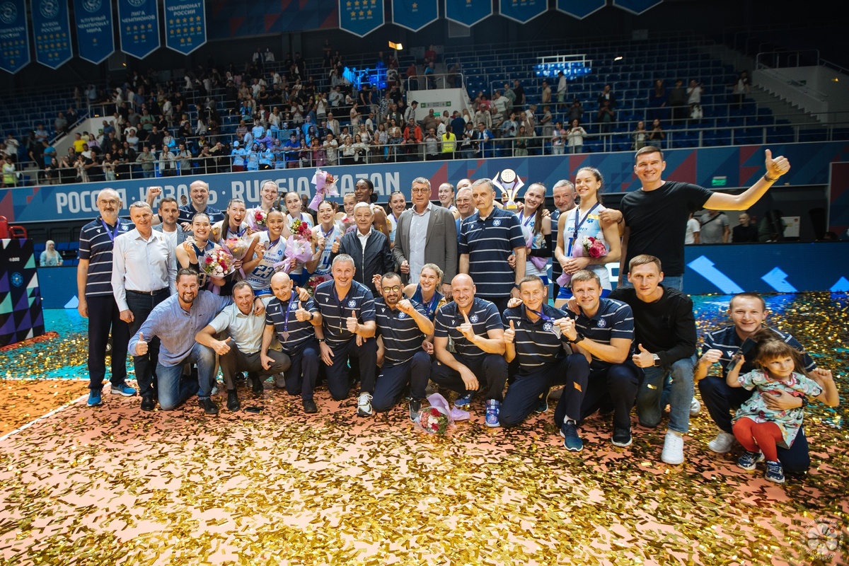 "Динамо-Ак Барс" - обладатель Суперкубка России 2024 г. Фото - Роман Кручинин.