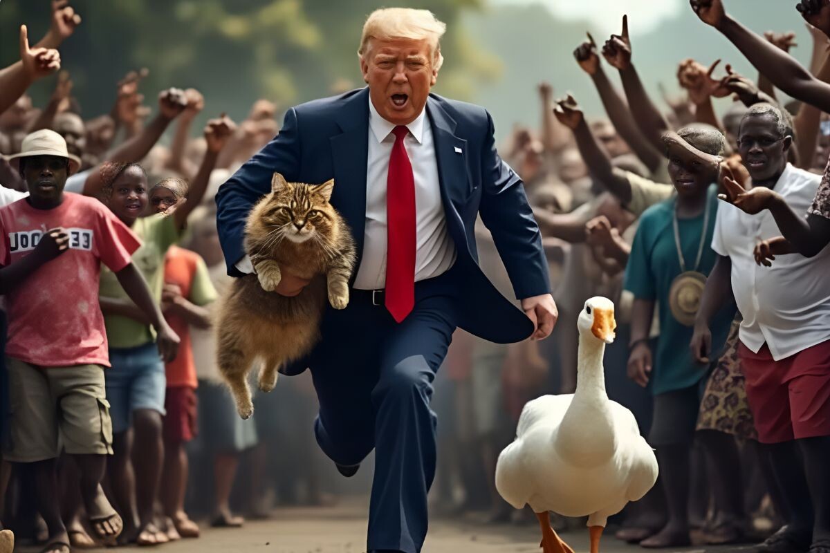 Трамп спасает животных