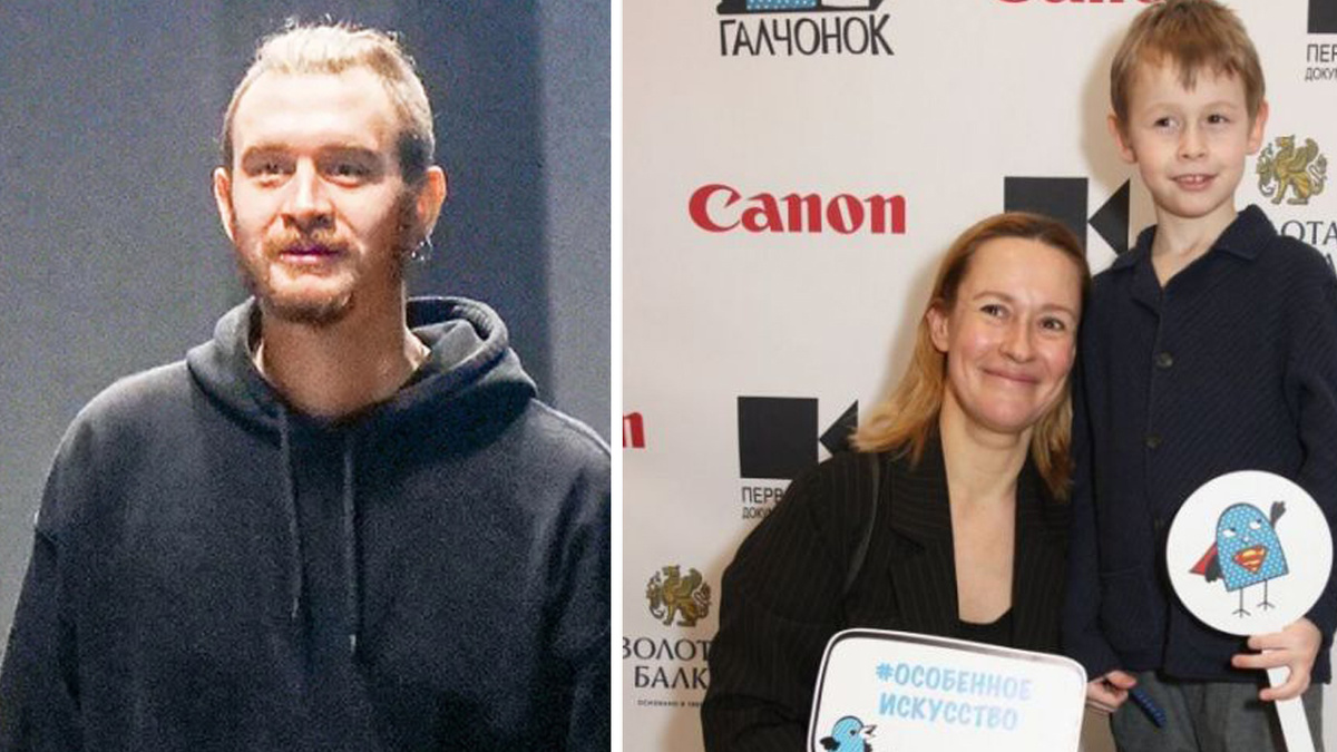 Владимир Киммельман. Справа Евгения Дмитриева с сыном Марком