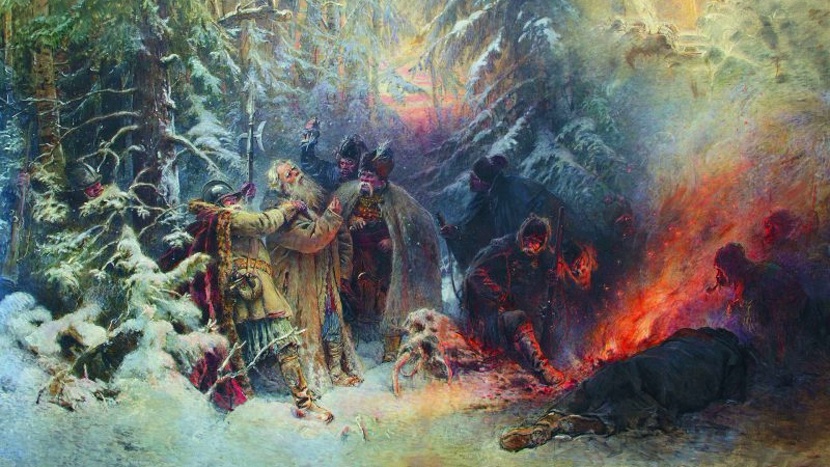 Константин Маковский «Иван Сусанин», 1914 год