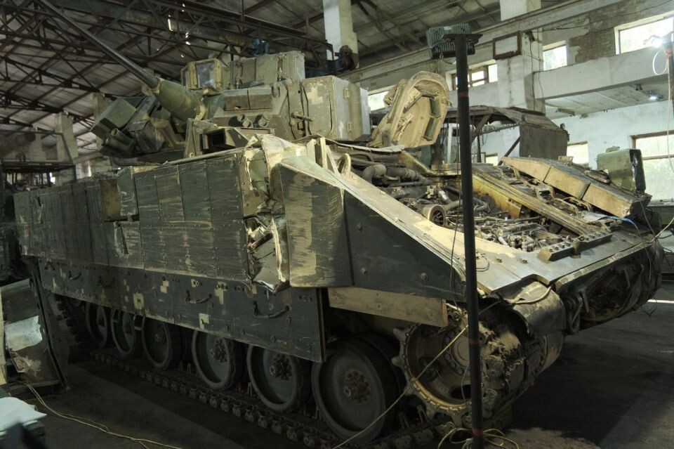    БМП Bradley. Источник: t.me/mod_russia