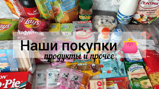 Покупки 👛💰 Продукты, бытовая химия и прочее/ На что мы тратим деньги? Новая рубрика на канале