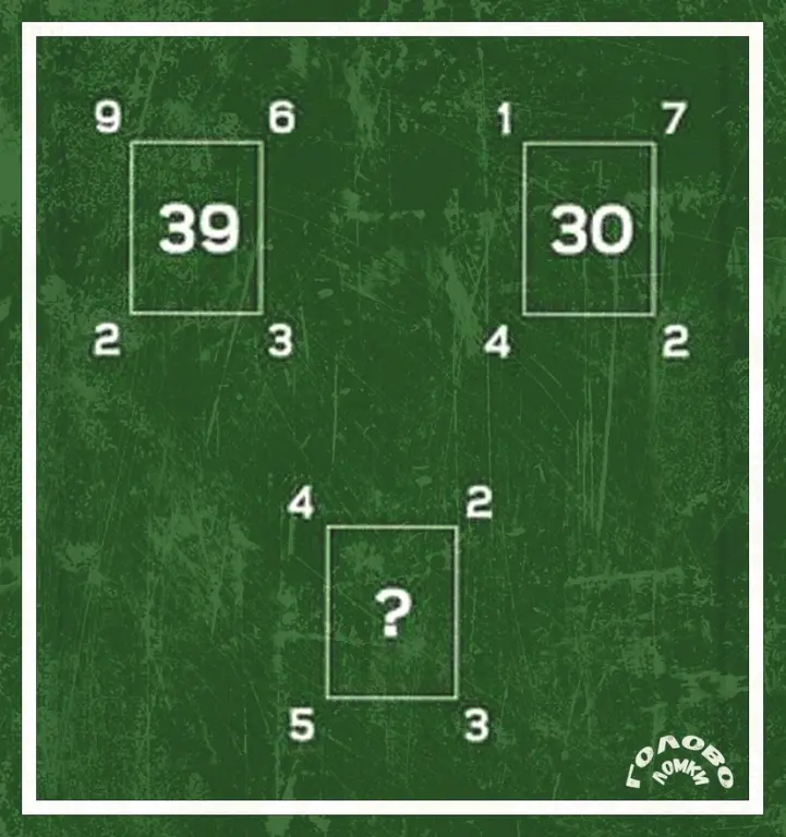 Логический тест - вычислите закономерность