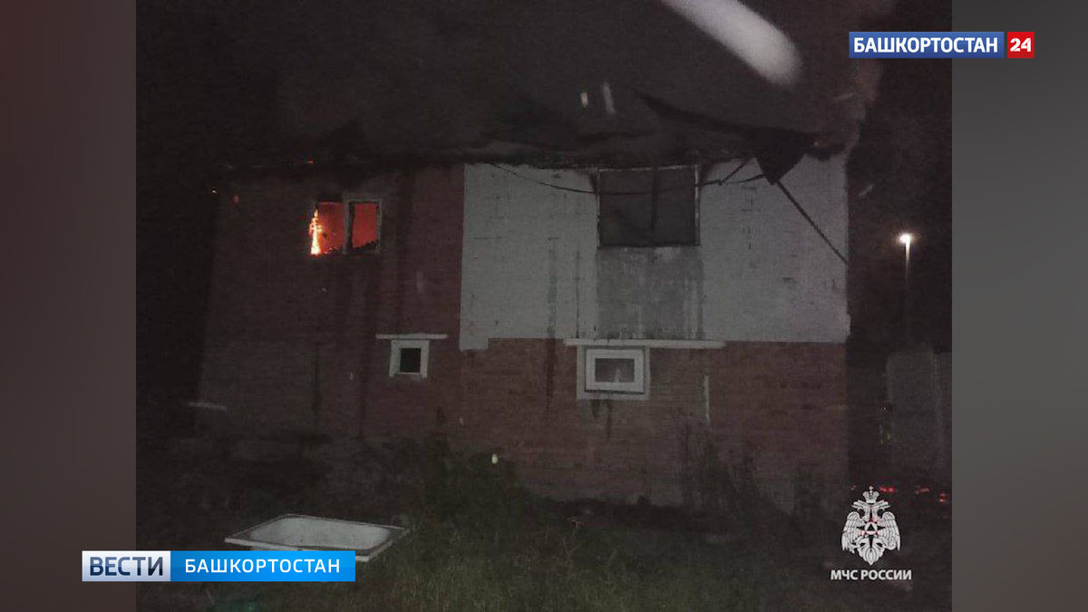    В уфимской Деме в горящем садовом доме нашли тело мужчины