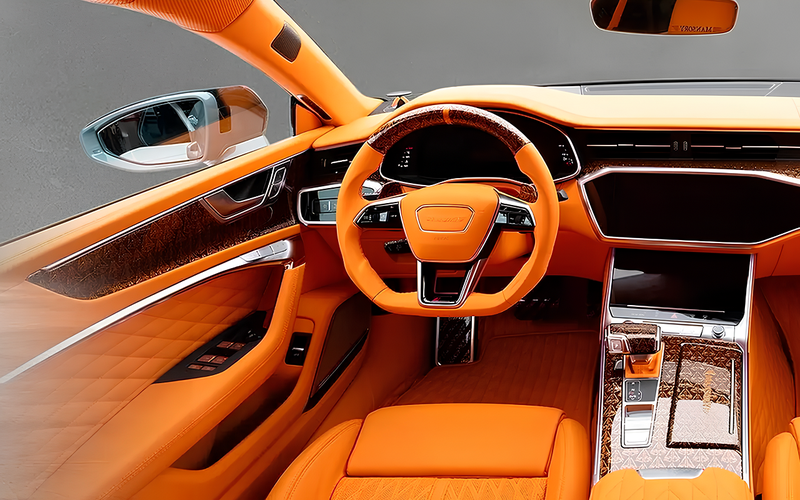    Интерьер Audi RS 7 Sportback by Mansory