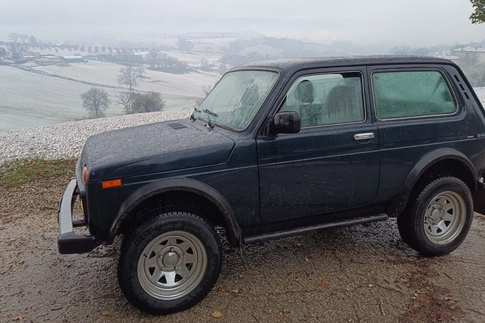    «Нива» на итальянских холмах. Фото: Алессандро Мартам