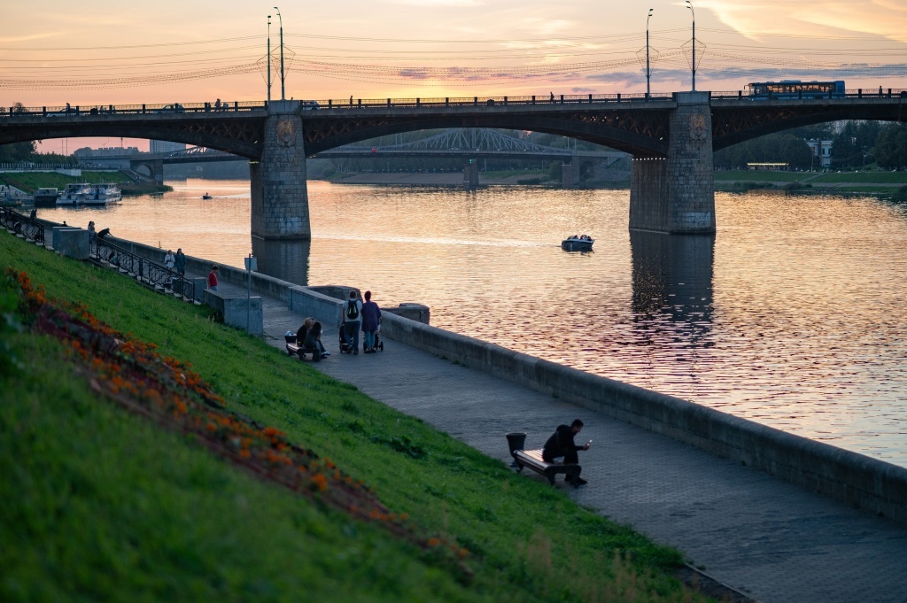 Часть набережной Степана Разина в Твери отремонтируют к декабрю