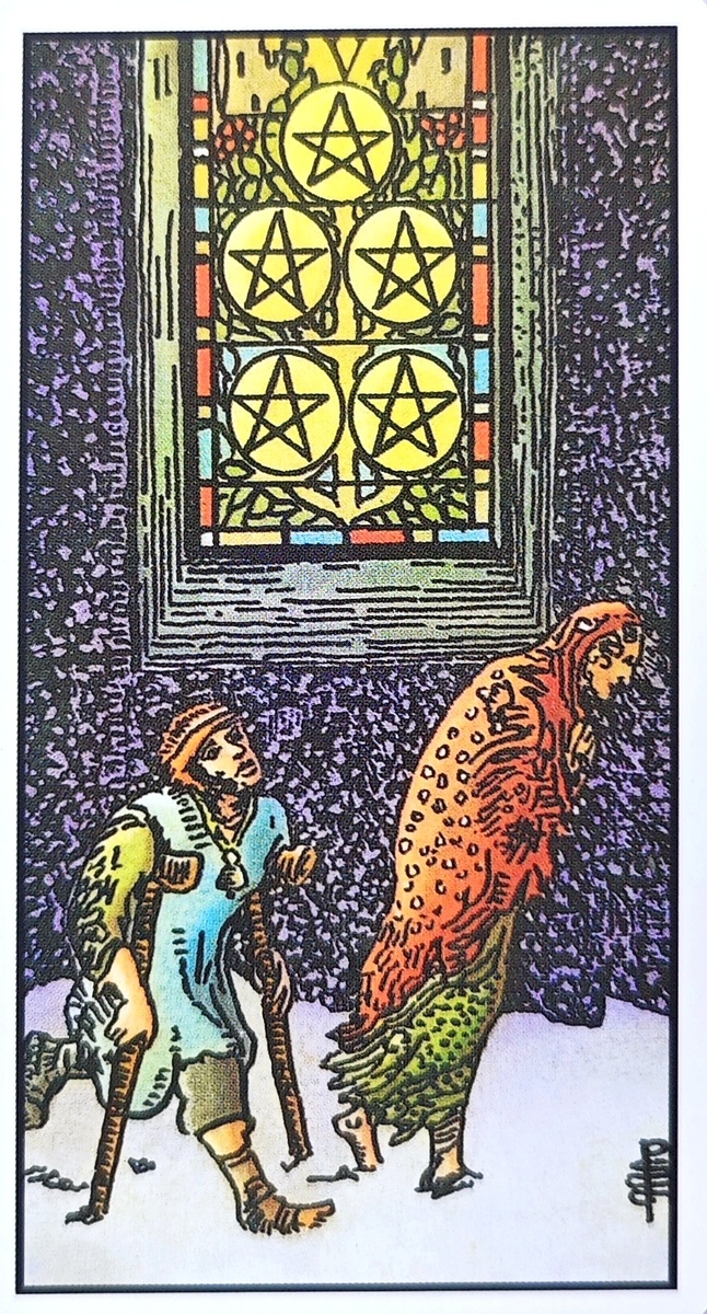 Пятëрка пентаклей. 