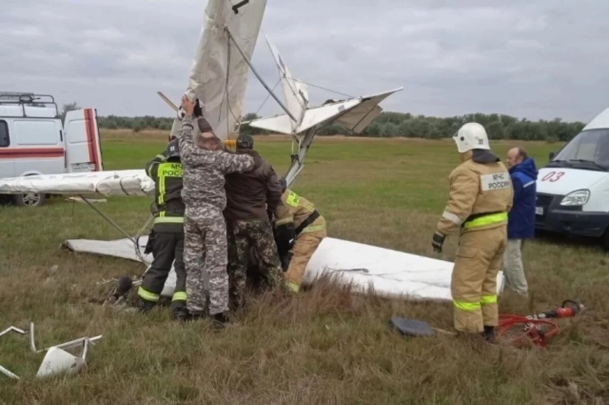   После крушения легкомоторного самолета на Алтае возбудили уголовное дело