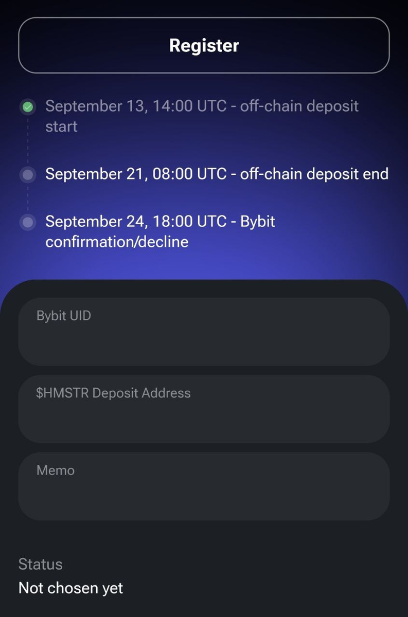 Hmstr депозит адрес bybit. Hmstr депозит адрес bybit