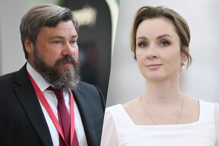 Константин Малофеев и  Мария Львова-Белова. Фото с сайта gazeta.ru