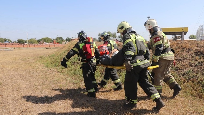    Учения спасателей в Георгиевске Фото: ПАСС СК