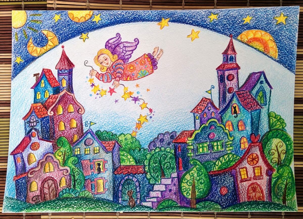 Акварельные карандаши, 2019 год