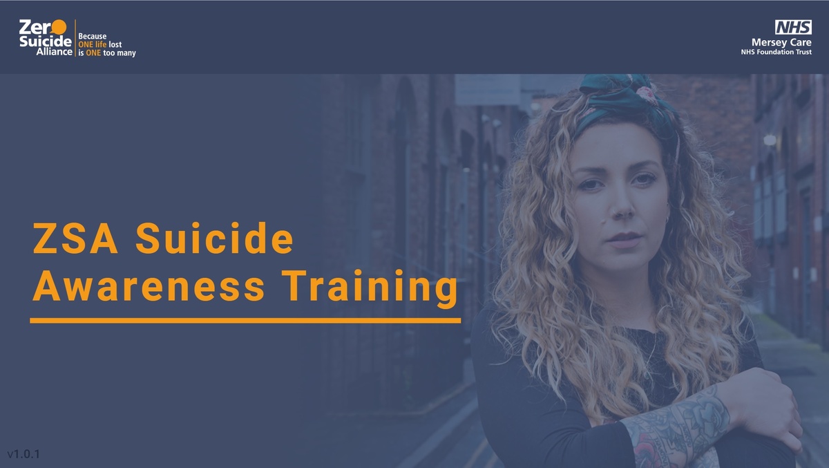 Фото: The Zero Suicide Alliance