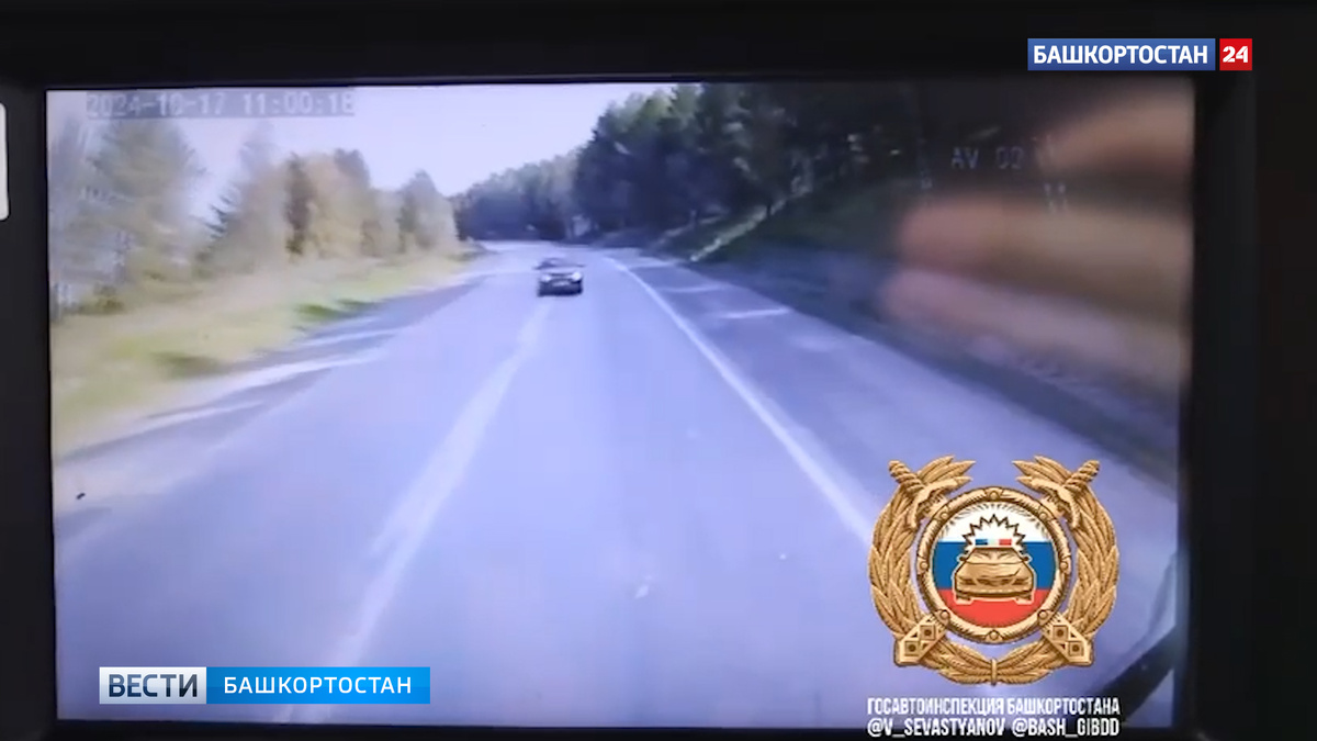    Выехал на «встречку»: появилось видео жуткого столкновения легковушки и фуры в Башкирии