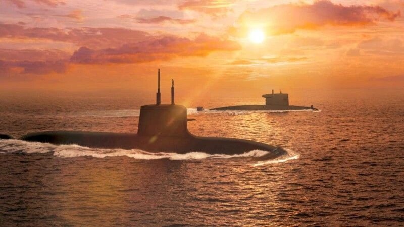 Визуализация подводной лодки проекта Blacksword Barracuda, выбранной в голландском тендере на преемника кораблей класса Walrus. Фото: АвторNaval Group