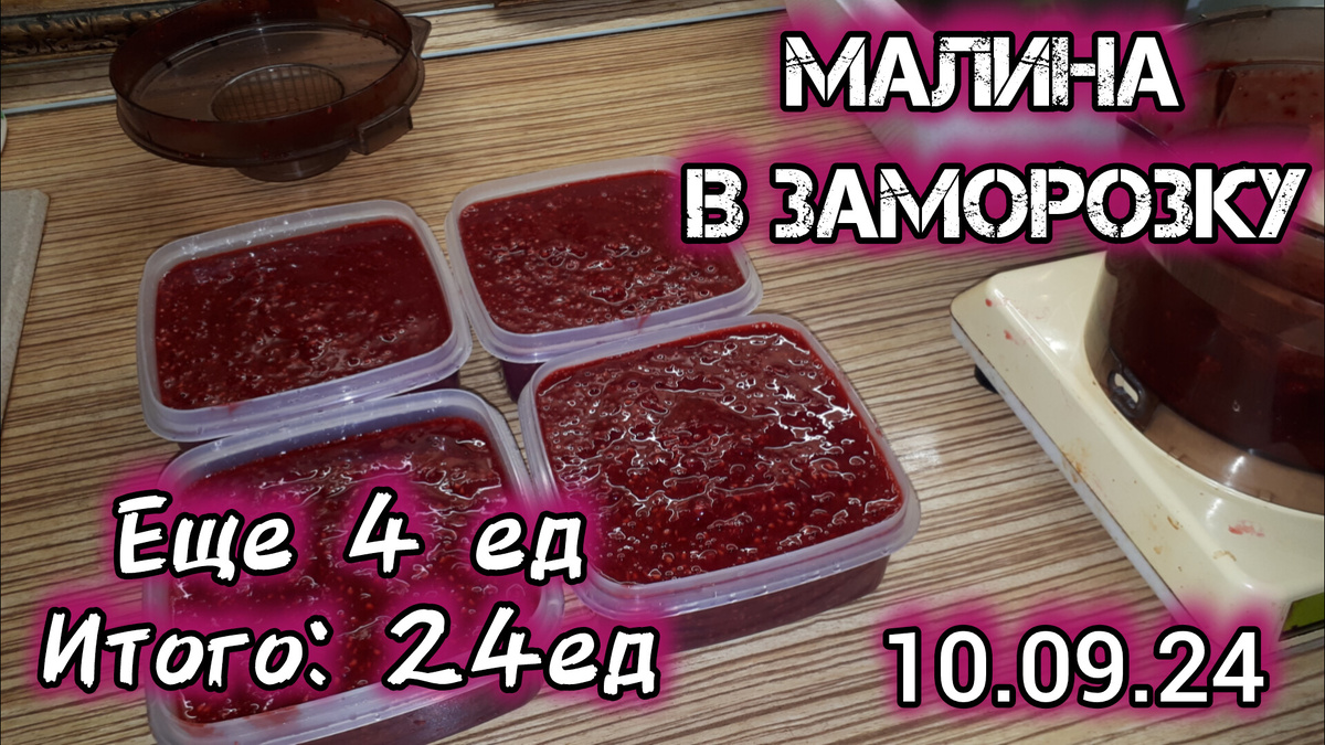 Малина 10 сентября