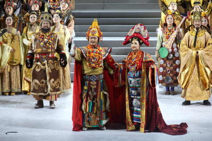 Спектакль 2012 года "Принцесса Вэнь Чэн"