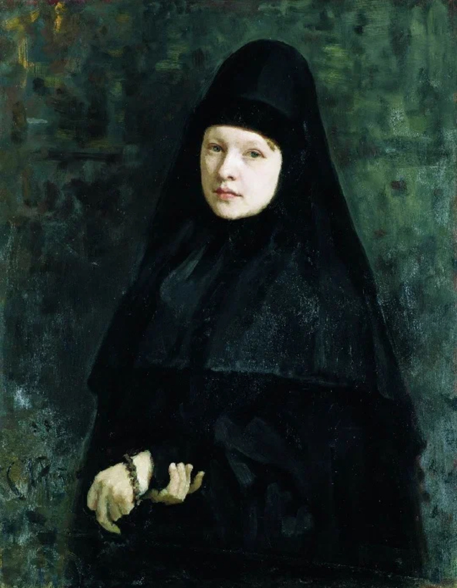 Репин, Монахиня, 1878