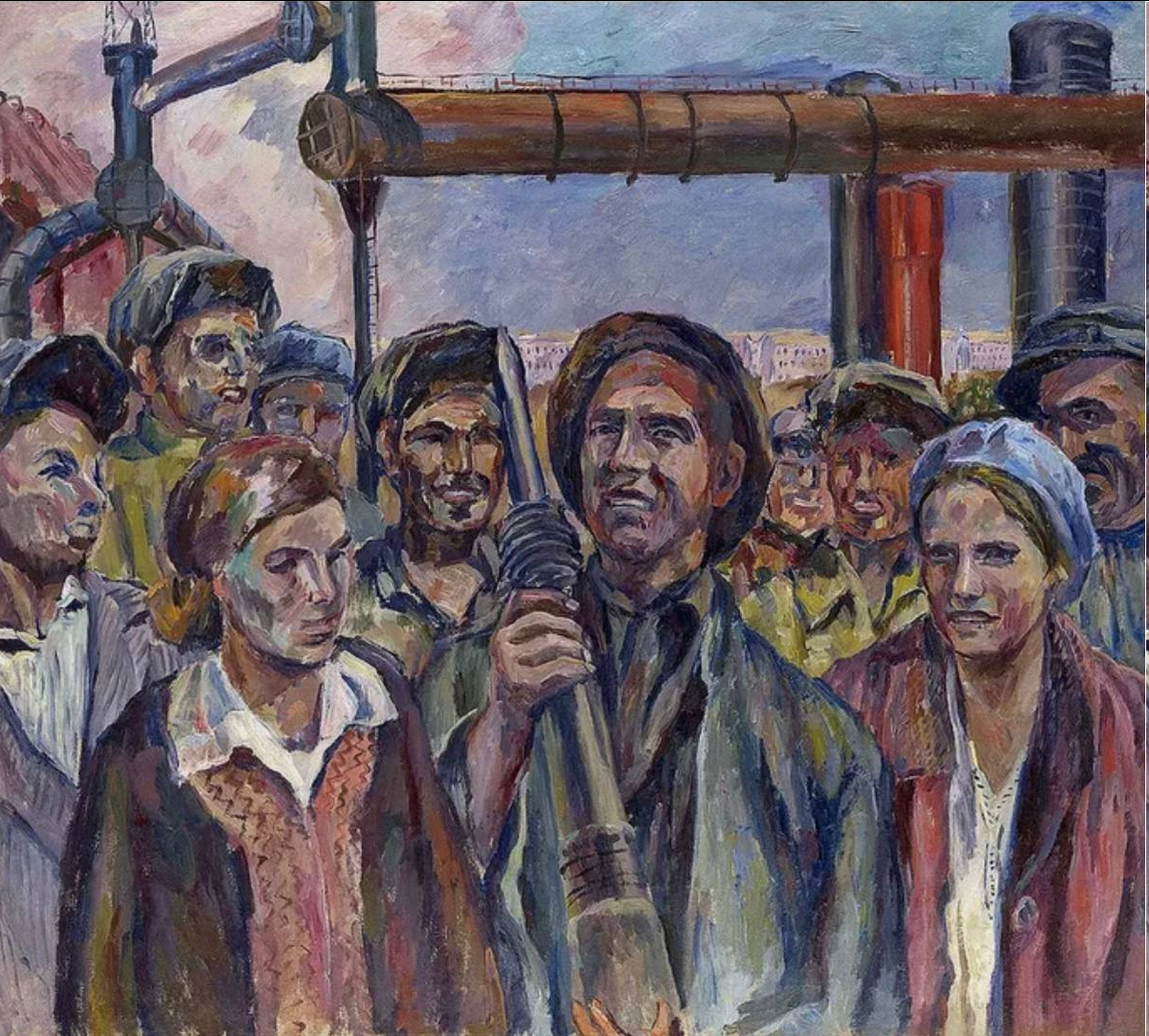 Аристарх Лентулов. «Керченский завод». 1931