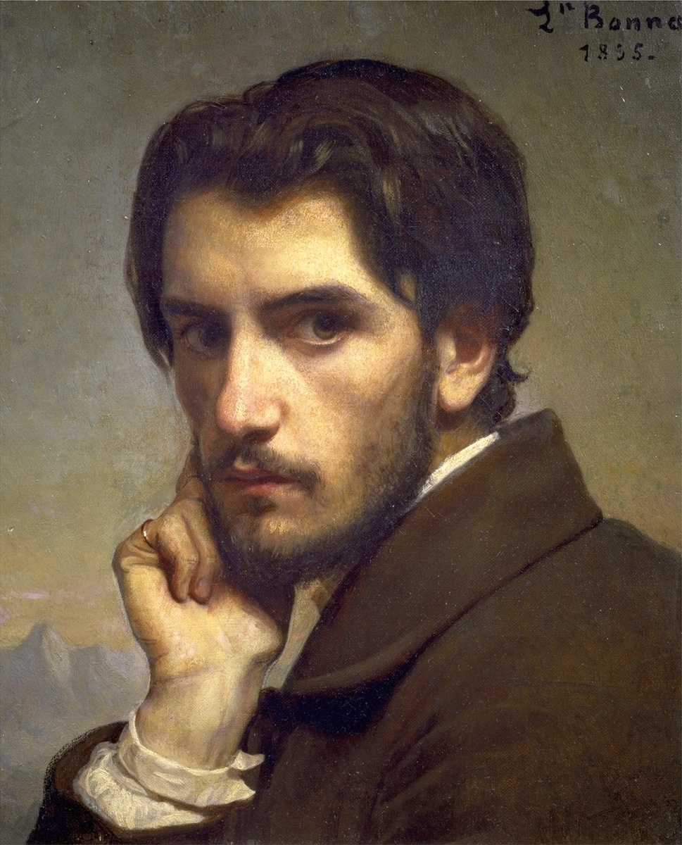 Леон Бонна: Автопортрет (1855). Париж, Музей д'Орсе