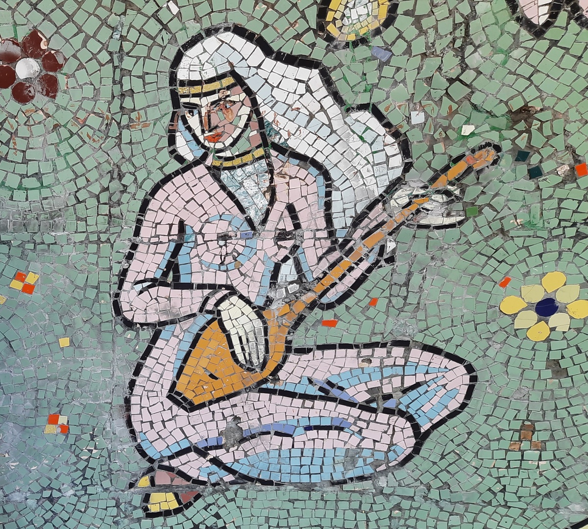 В центральном парке Поти, Грузия 