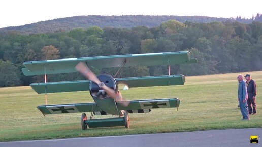 Fokker Dr1 Dreidecker - Mikael Carlson - Hahnweide 2019