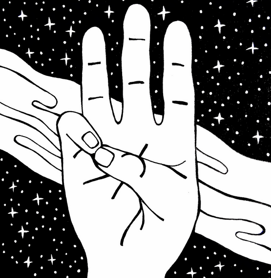 Варуна-мудра. Изображение: balancegarden.co.uk