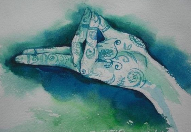 Прана-мудраю Изображение: pinterest.com