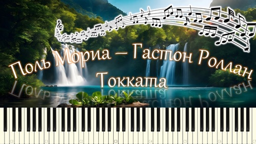 Download Video: Токката (Поль Мориа, Гастон Роллан) piano tutorial [НОТЫ + MIDI]