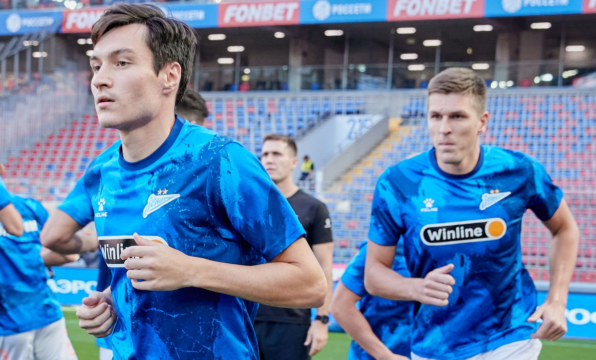 Александр Соболев разочаровал в первом официальном матче за "Зенит". Фото: ФК "Зенит"