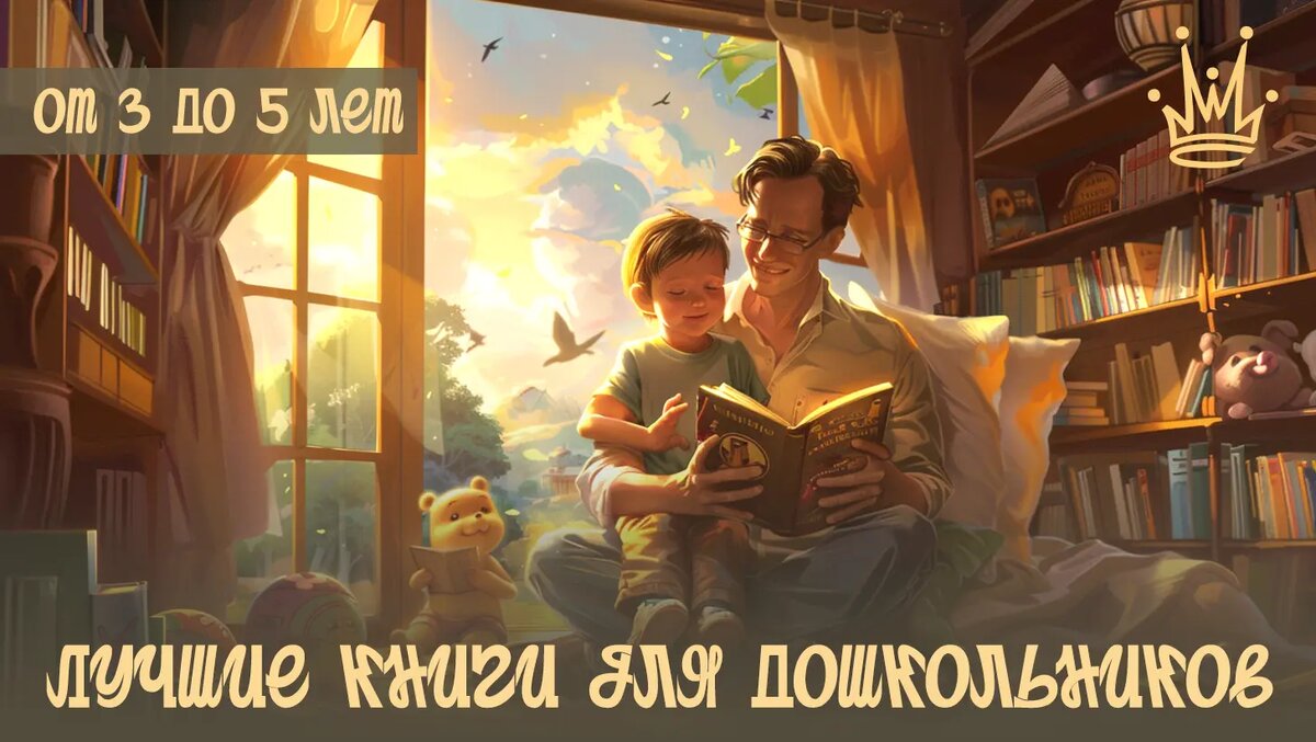 Лучшие книги для детей от 3 до 5 лет