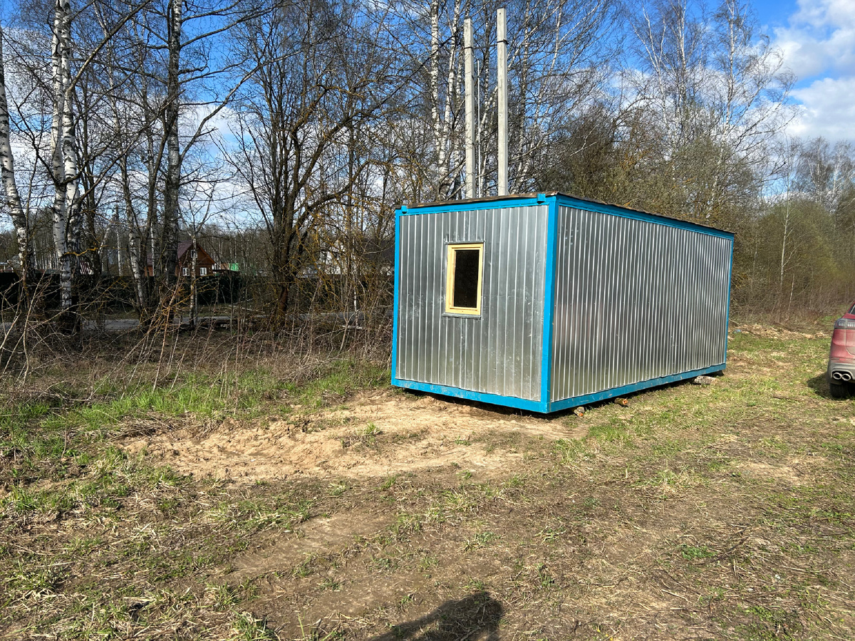 Типичная строительная Бытовка