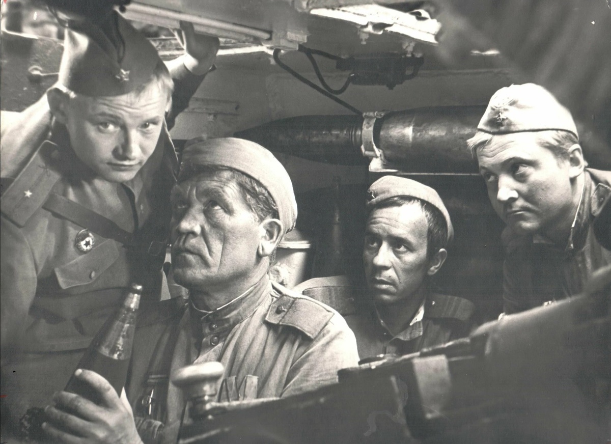 М. Кононов, Ф. Одиноков, О. Борисов, В. Павлов