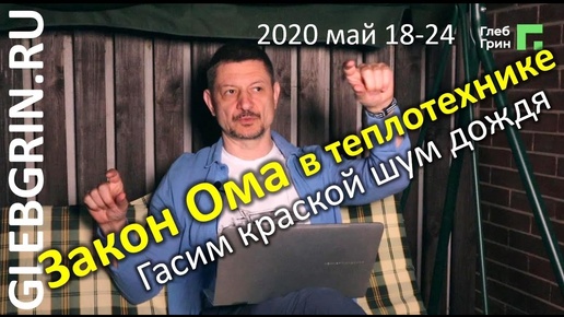 Как краской убрать шум дождя? / Закон Ома и теплотехника