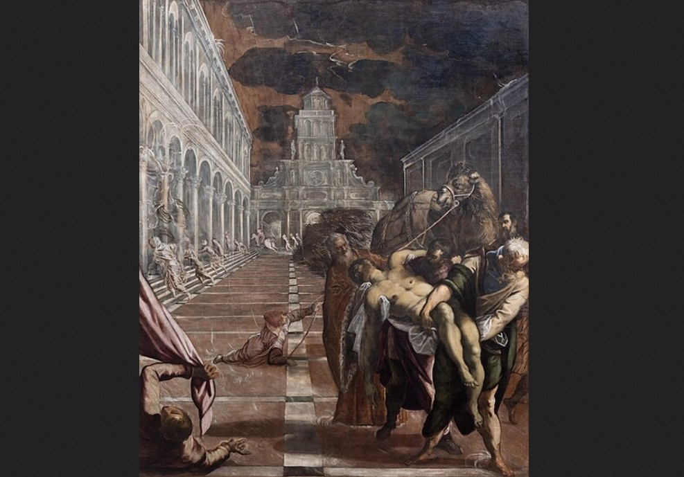 Тинторетто. "Обретение тела Святого Марка в Венеции"