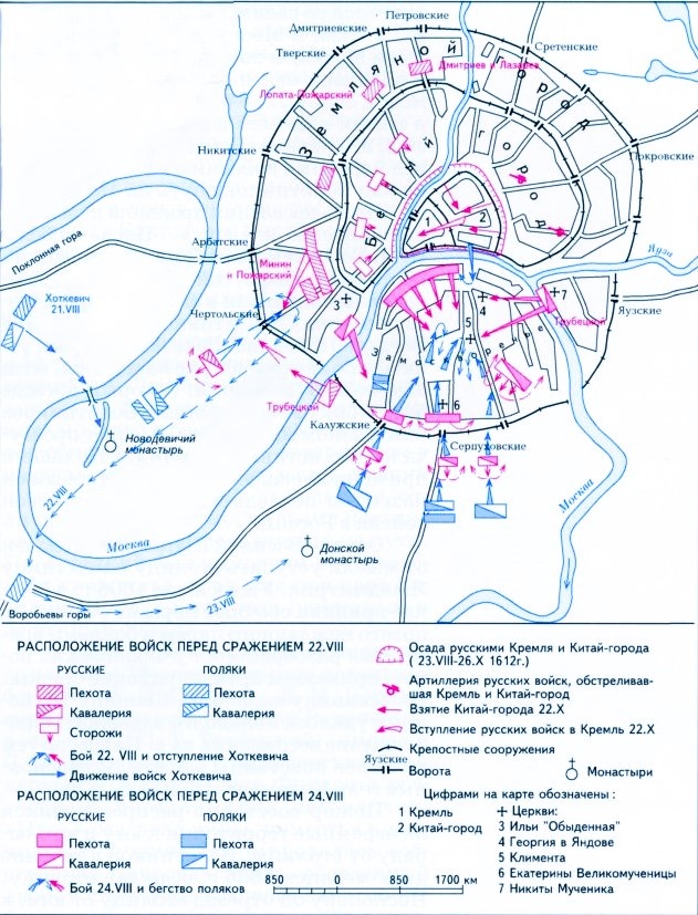 Кто шел на москву