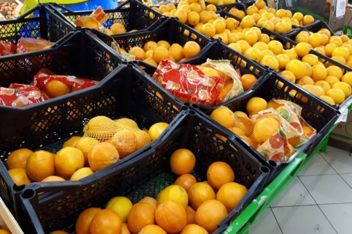    В Новосибирске замечен рост цен на апельсины и слабительное