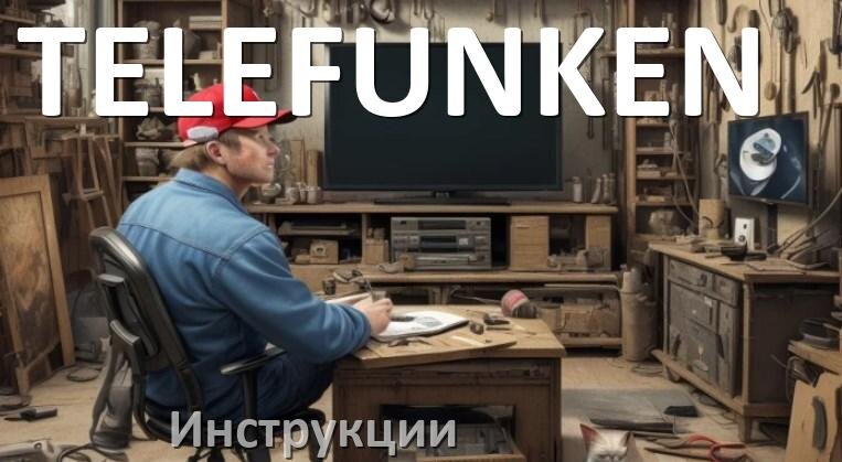 
Инструкции по эксплуатации на телевизоры TELEFUNKEN руководства пользователя официальные на русском