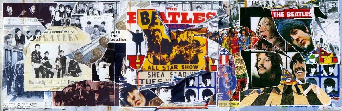 Сборник "The Beatles anthology", состоявший из трёх частей. В него войдут некоторые песни, о которых мы поговорим.