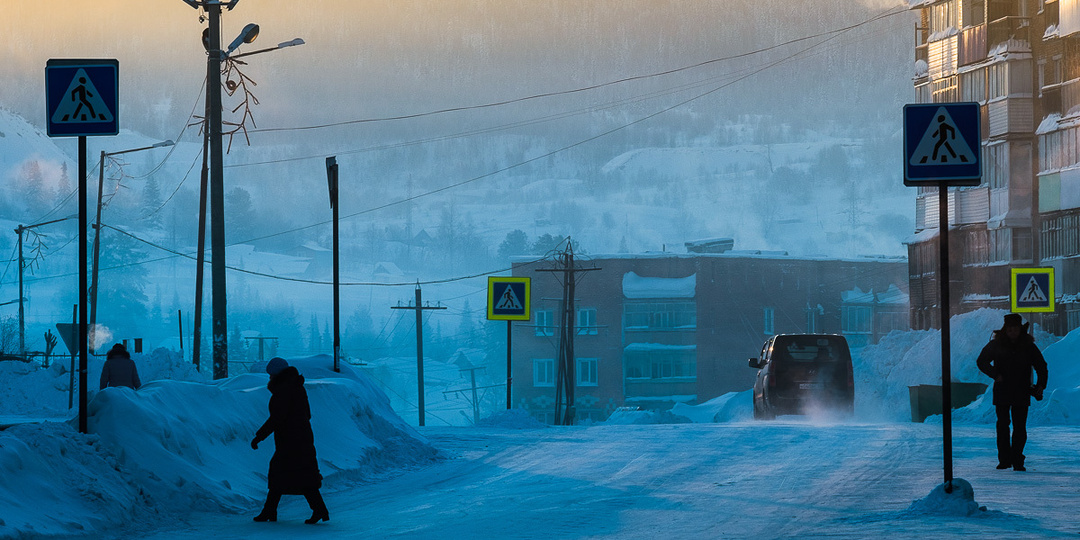Зимние фото Шерегеша