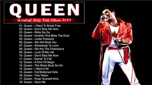 01.Best Songs Of Queen - Queen Greatest Hits 2022V