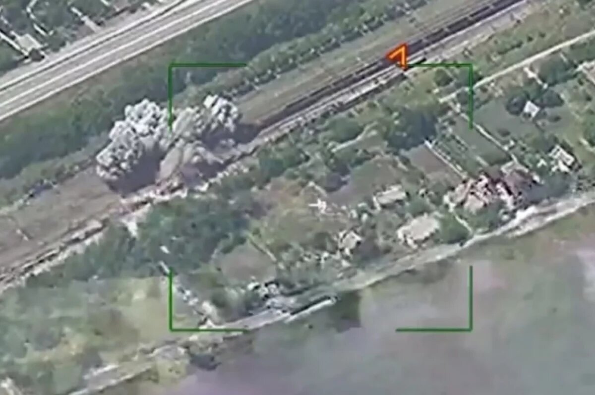    Военные РФ уничтожили железнодорожный эшелон ВСУ с иностранным вооружением