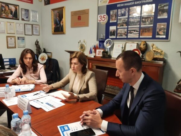 Елена Пискарева, замначальника отдела камерального контроля №1 Управления ФНС по Санкт-Петербургу в гостях у Санкт-Петербургского союза предпринимателей