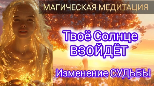 Download Video: ПЕРЕХОД В НОВЫЙ МИР ‐ ТВОЁ СОЛНЦЕ ВЗОЙДЁТ. МАГИЧЕСКАЯ МЕДИТАЦИЯ НОВОЙ МЕРНОСТИ