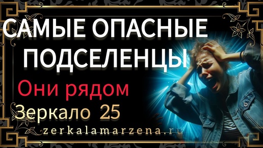 ПОДСЕЛЕНЦЫ: ЛЯРВЫ,БЕСЫ,ДЕМОНЫ,МЕРТВЫЕ И НОВЫЕ ВНЕДРЁННЫЕ СУЩНОСТИ- КАК УБРАТЬ Зеркало 25