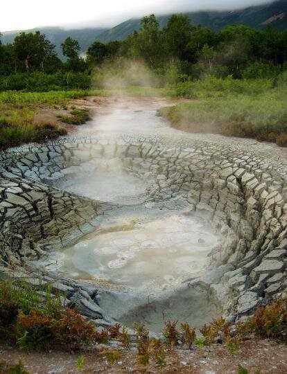 Долина "смерти" на Камчатке.