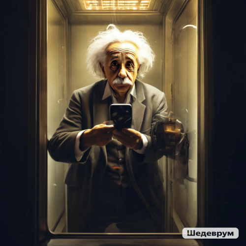 Лифт Эйнштейна может летать и может падать. В нём невесомость.